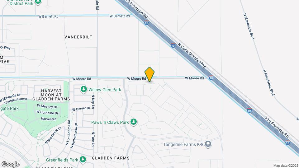 10712 W Embrey Dr Map and Location Details
