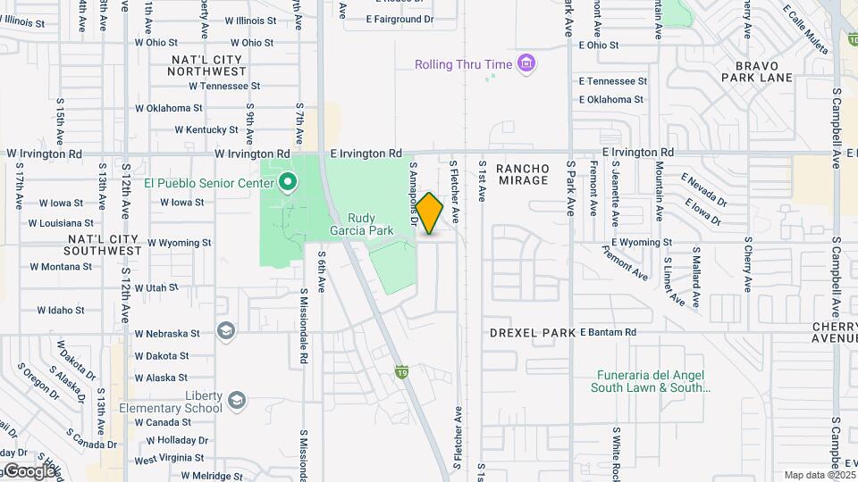 381 E Thoroughbred St Map and Location Details
