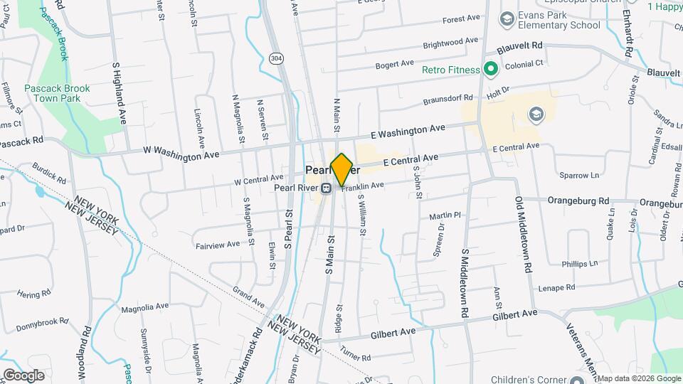 8 Franklin Ave Map and Location Details