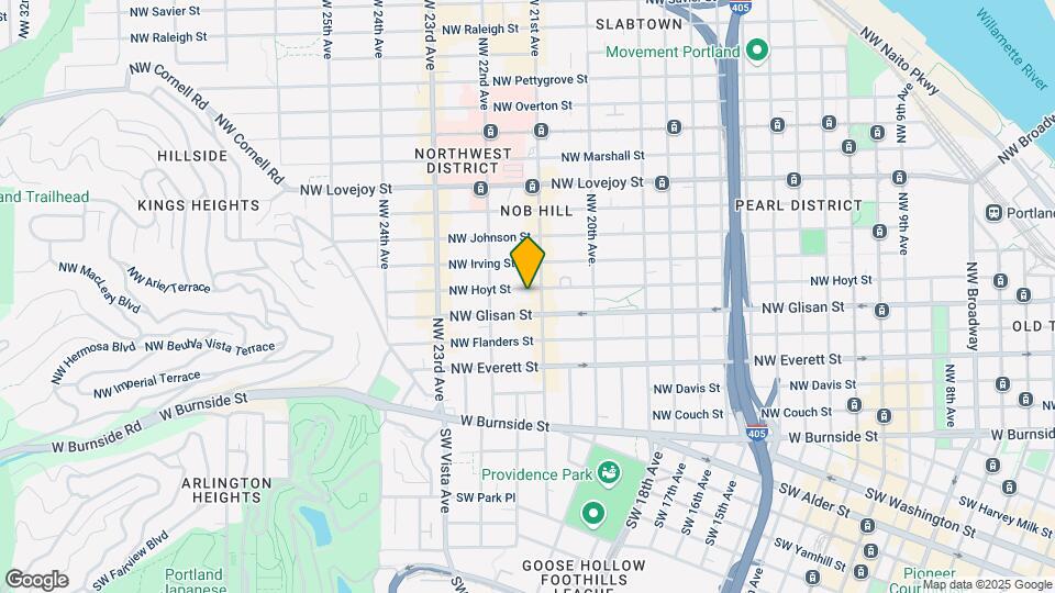 2124-2126 NW Hoyt St Map and Location Details