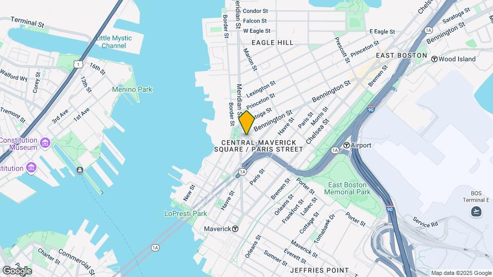 7 Porter St, Unit #1 Map and Location Details