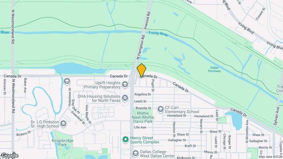 4022 Ivanhoe Ln Map and Location Details