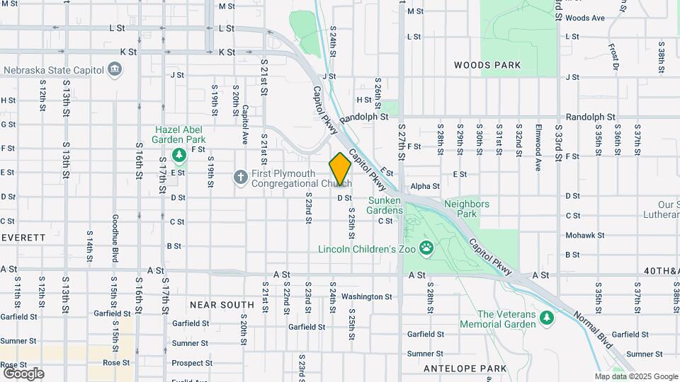 2428 D St Map and Location Details
