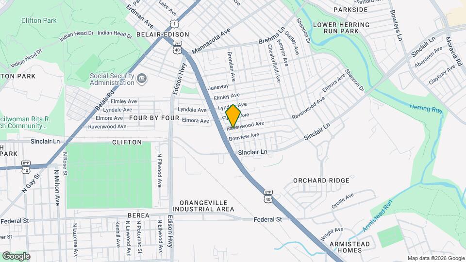 3611 Ravenwood Ave Map and Location Details