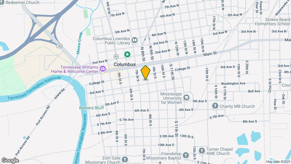 210 8th St S Map and Location Details