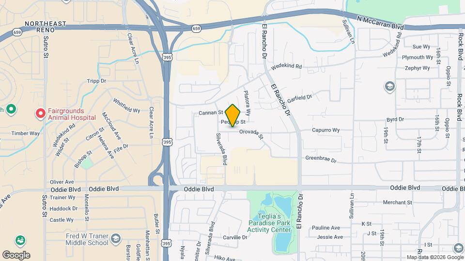 2553 Orovada St Map and Location Details