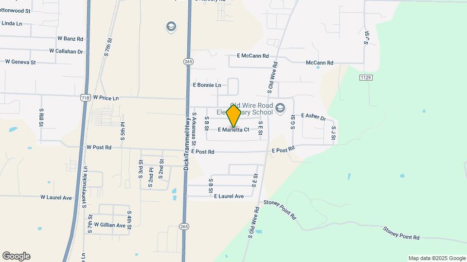 318 E Marietta Ct Map and Location Details
