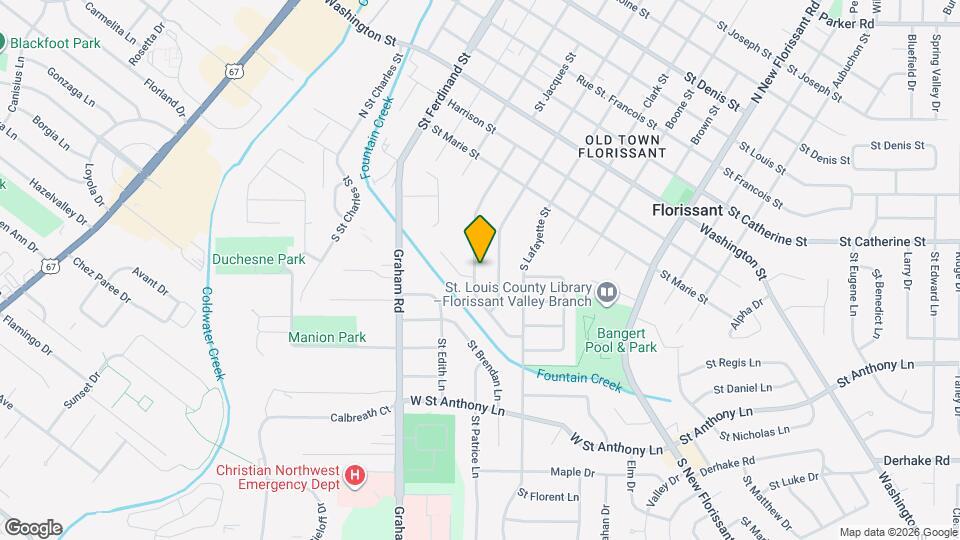 380 S St Jacques St Map and Location Details