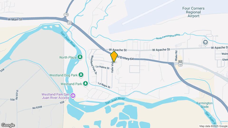 200 Valle Vista Dr Map and Location Details