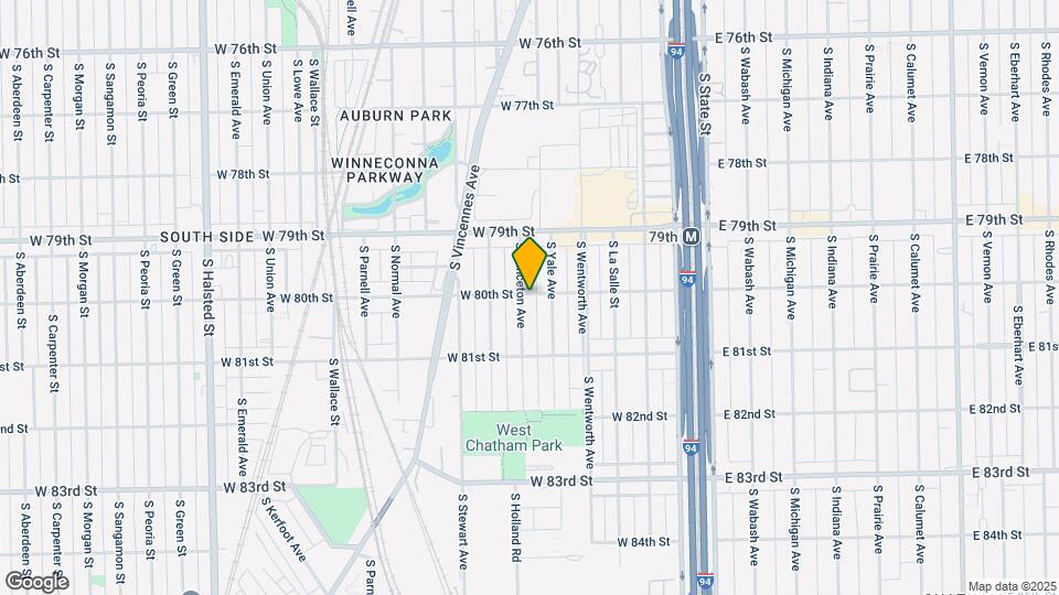 8003 S Princeton Ave Mapa y Detalles de la Ubicación