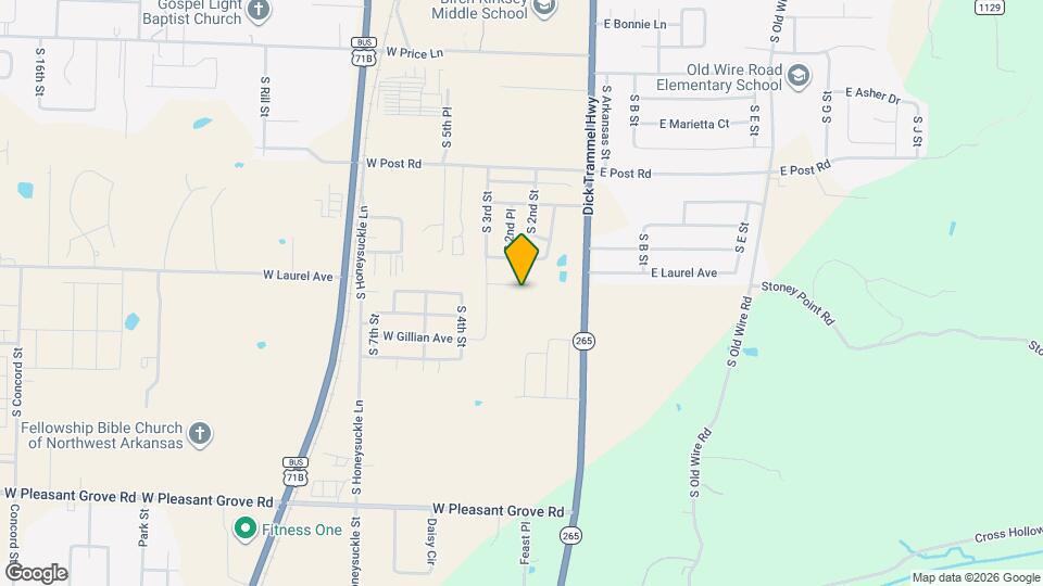 208 W Laurel Ave Map and Location Details