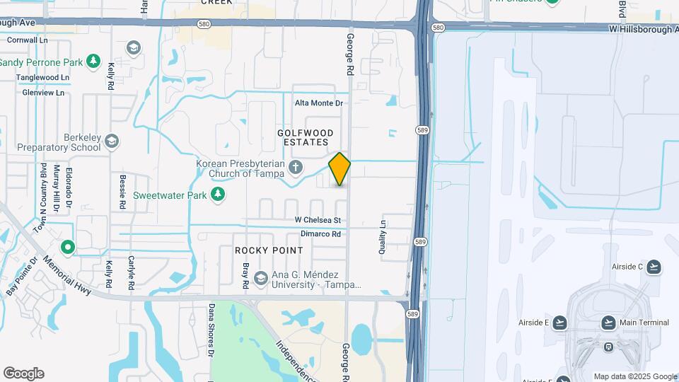 6406 Rockpointe Dr, Unit A Guest Suite in Tampa Map and Location Details