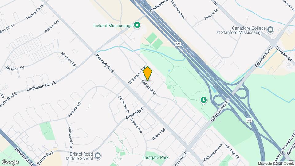 5321 Red Brush Dr Map and Location Details