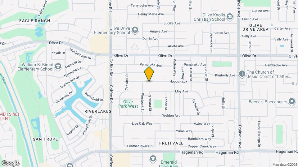 7601 Hooper Ave Map and Location Details