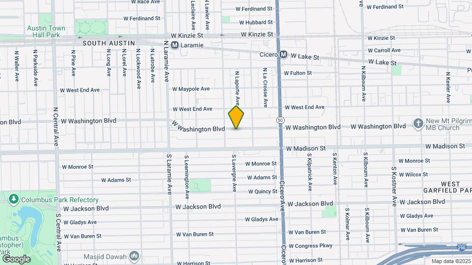 4935 W Washington Blvd Map and Location Details