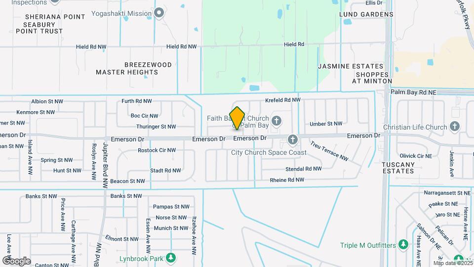 319 Emerson Dr NW Map and Location Details