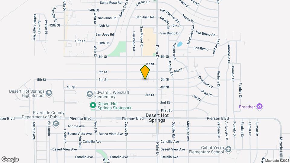 66399 5th St Map and Location Details