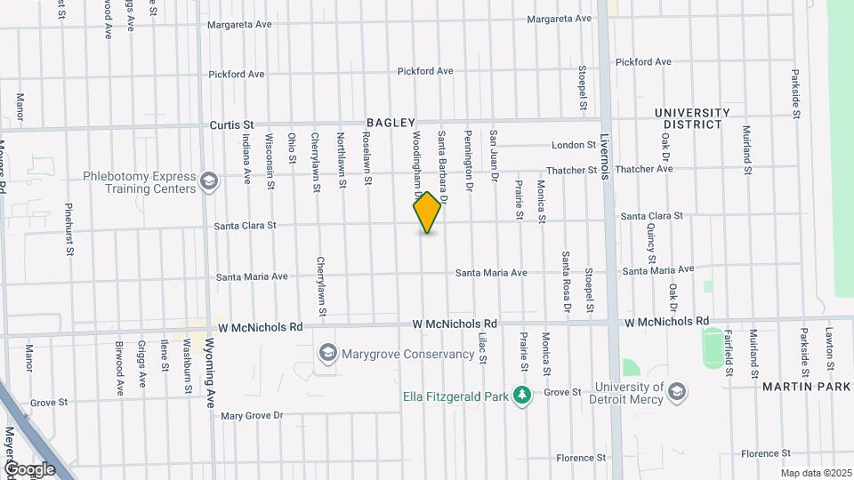 17376 Woodingham Dr Map and Location Details