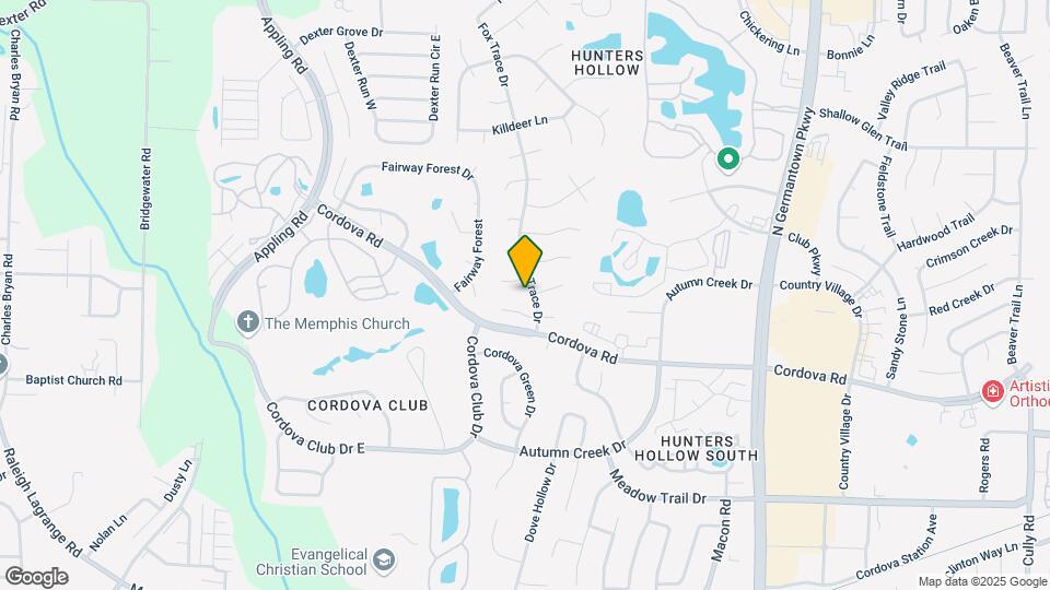 1281 Fox Trace Dr Map and Location Details