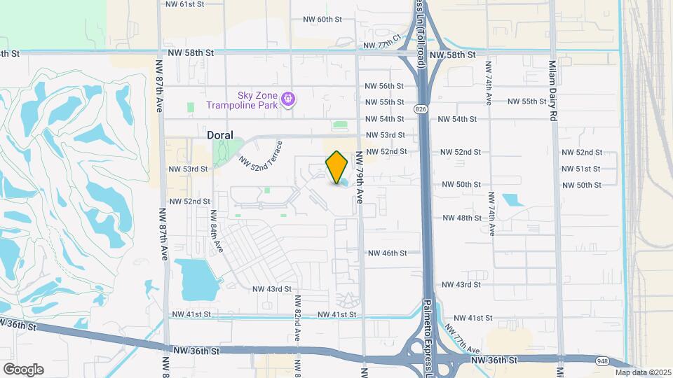 5221 Geneva Way Map and Location Details