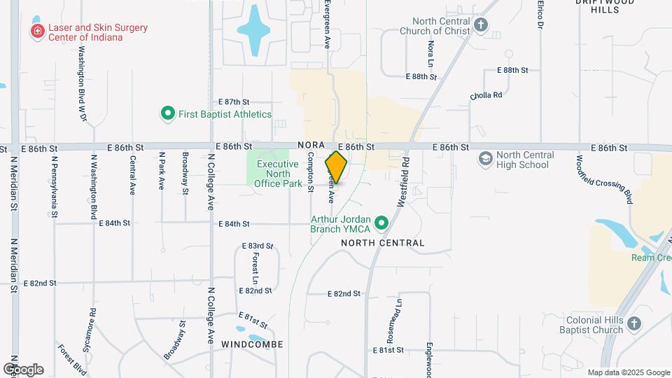 8499 Evergreen Ave, Unit Karma Studio 1BR1BA Mapa y Detalles de la Ubicación