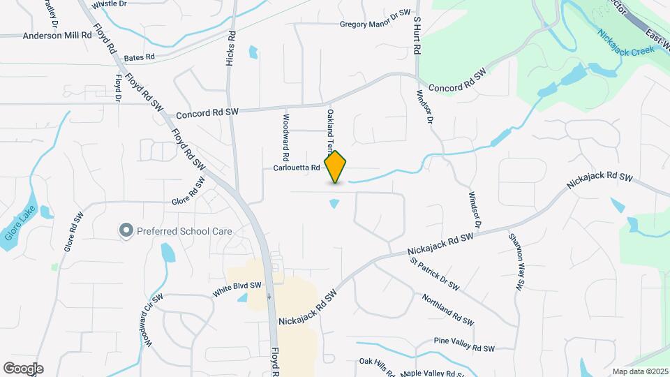 628 Benson Hurst Dr SW Map and Location Details