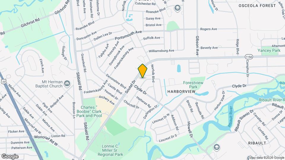 4839 Rochdale Rd Map and Location Details