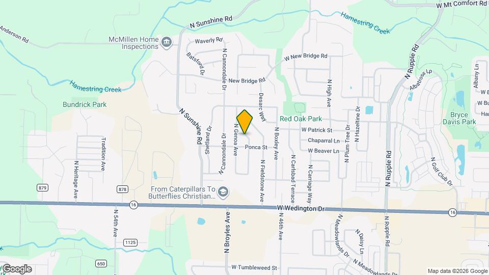 1567 N Caddo Ave Map and Location Details