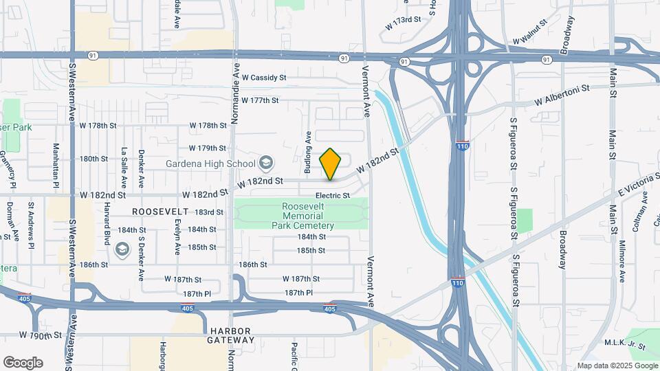 1106 W 182nd St Map and Location Details