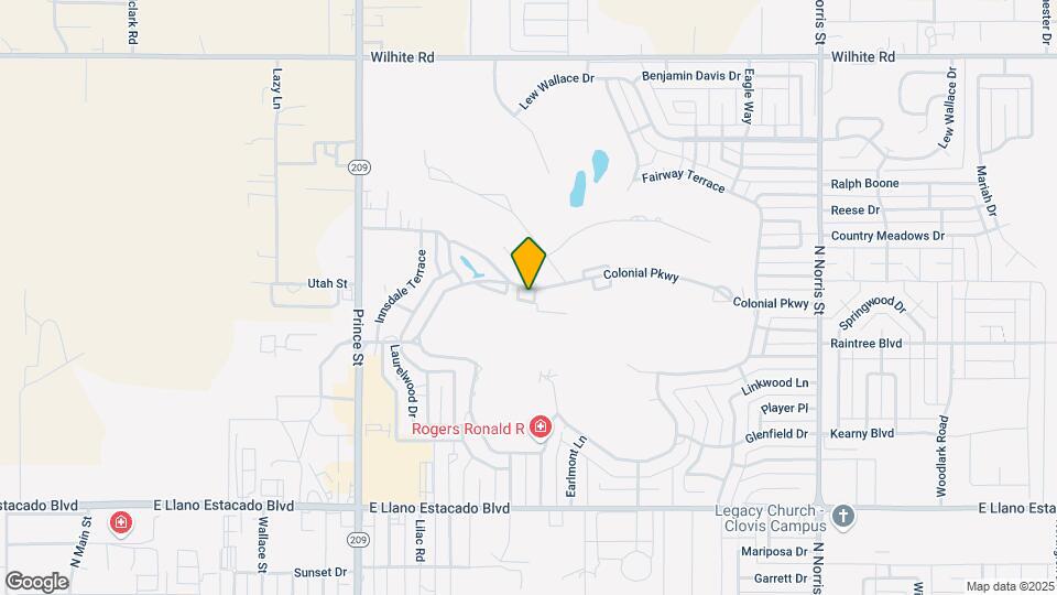 1281 Colonial Pkwy Map and Location Details