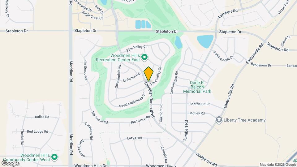 12643 Pine Valley Cir Mapa y Detalles de la Ubicación