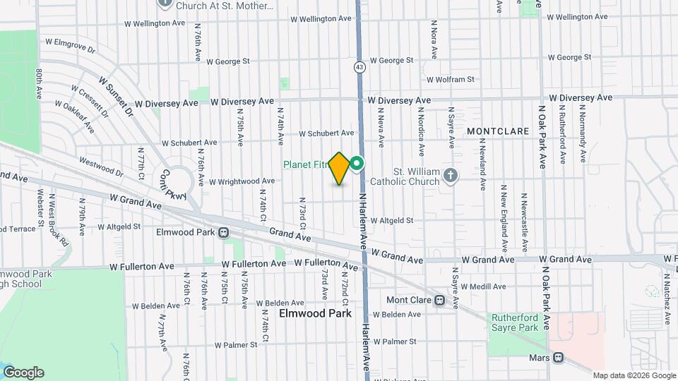 2536 N 72nd Ct Map and Location Details