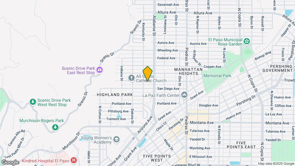 2510 Gold St Map and Location Details