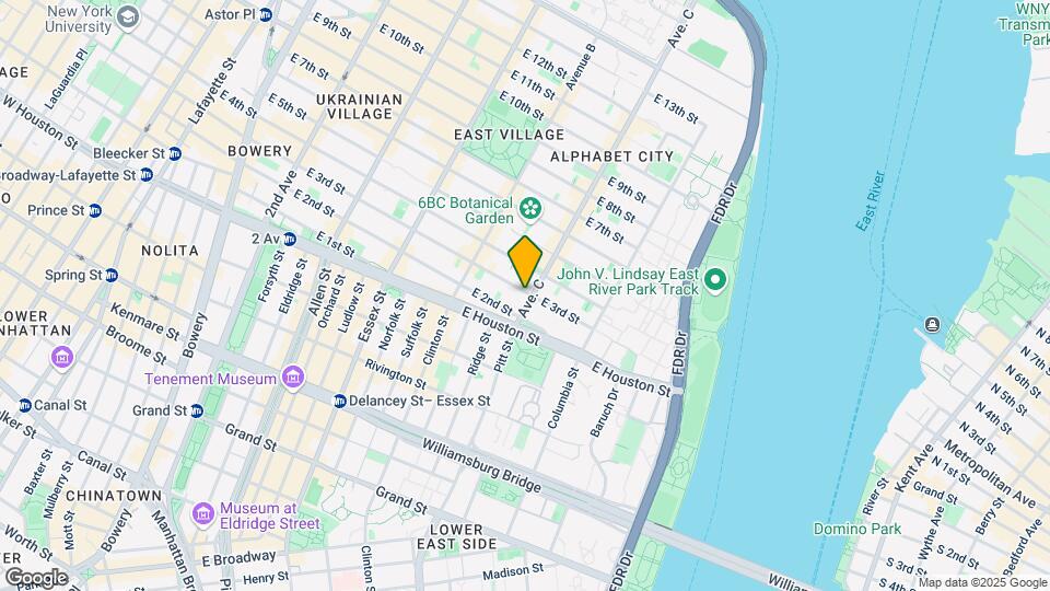 254 E 3rd St Map and Location Details