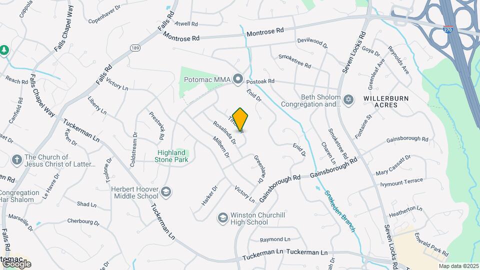 11714 Tifton Dr Map and Location Details