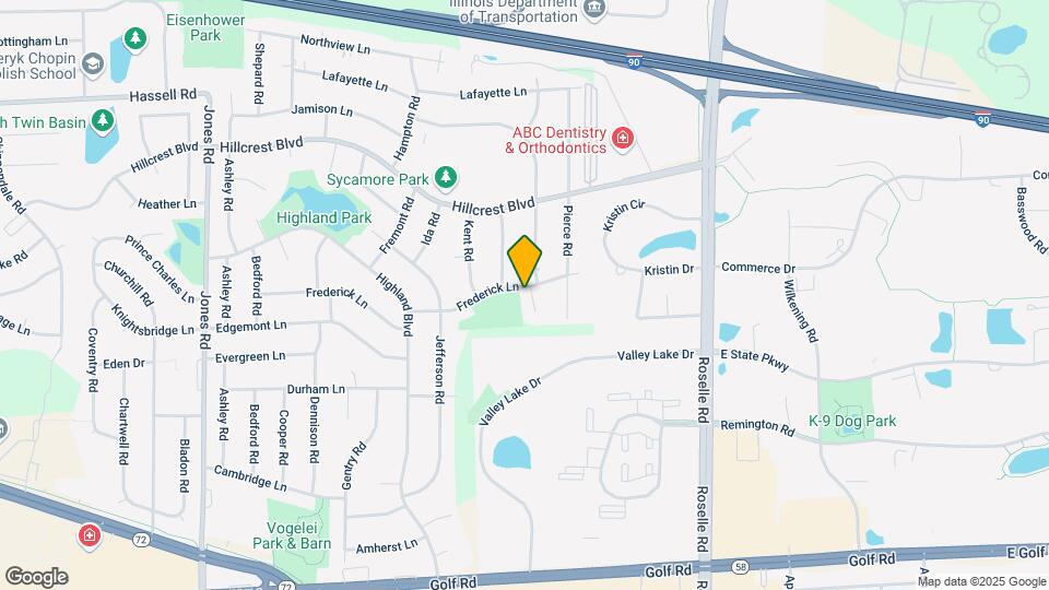 295 Frederick Ct Map and Location Details