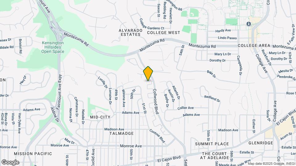 4517 Collwood Ln Map and Location Details