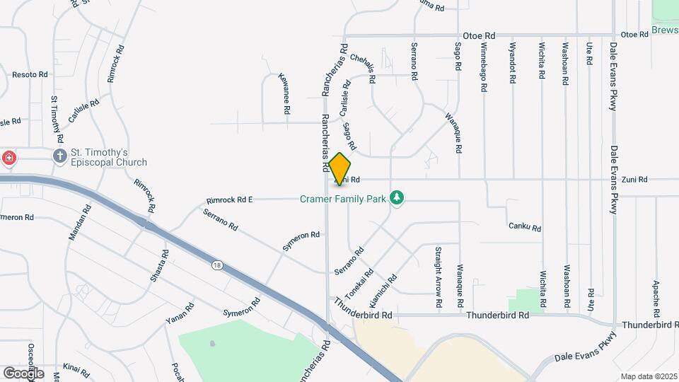 20130 Rimrock Rd E Map and Location Details