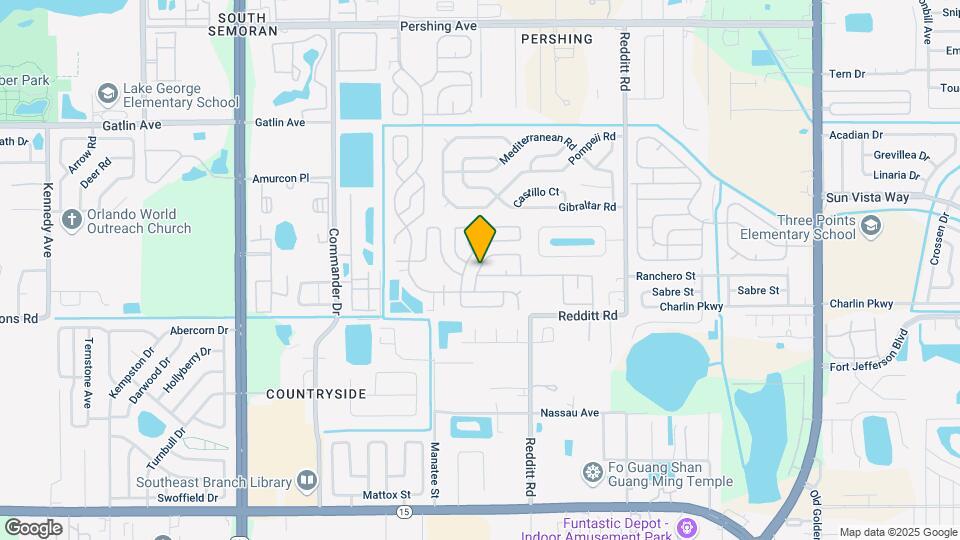 6417 Golden Nugget Dr Map and Location Details