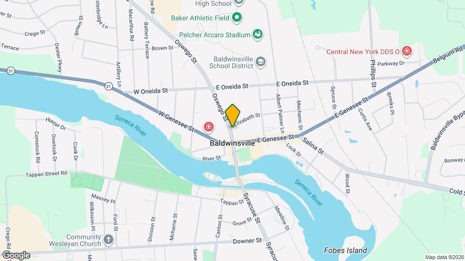 60 Oswego St Map and Location Details