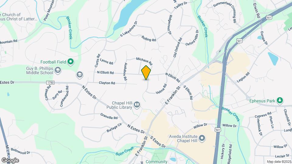 1505 Michaux Rd Map and Location Details