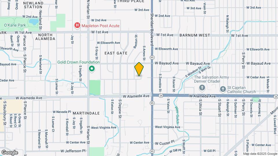 191 S Ames St Map and Location Details