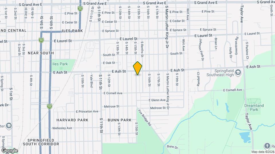 2120 S 15th St Map and Location Details