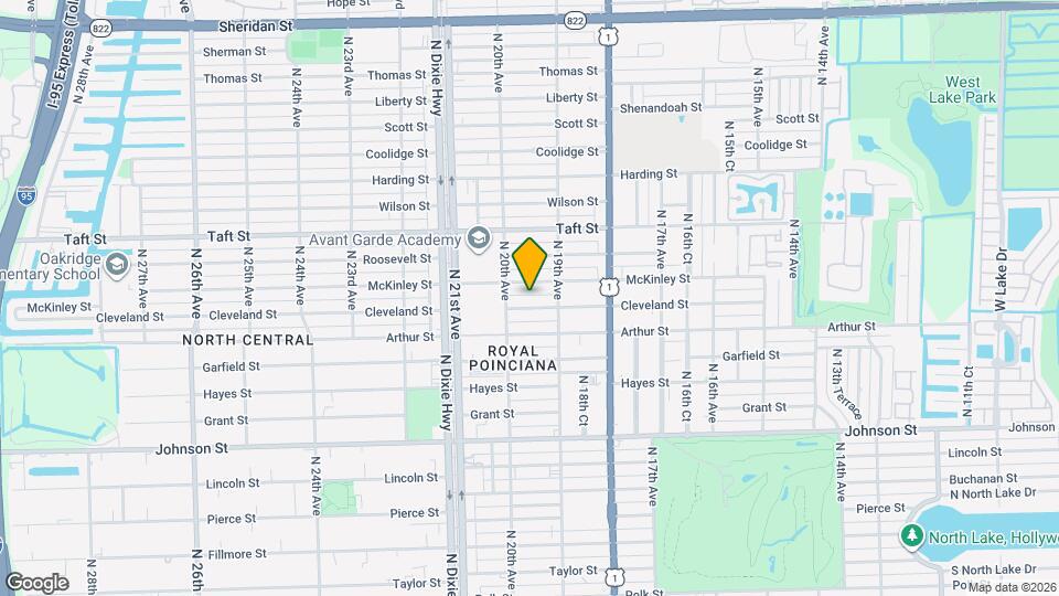 1927 Cleveland St Map and Location Details