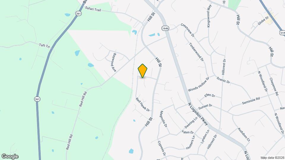 105 S Osprey Ct Map and Location Details