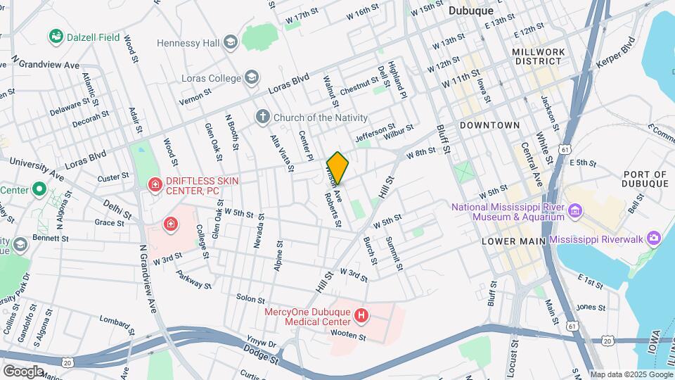 784 Wilson St Map and Location Details