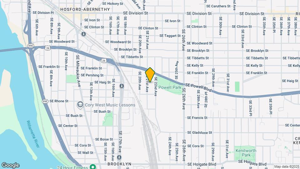 3404 SE 21st Ave, Unit 4 Map and Location Details