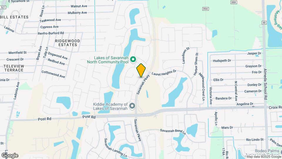 4911 Gingerwood Trace Ln Map and Location Details