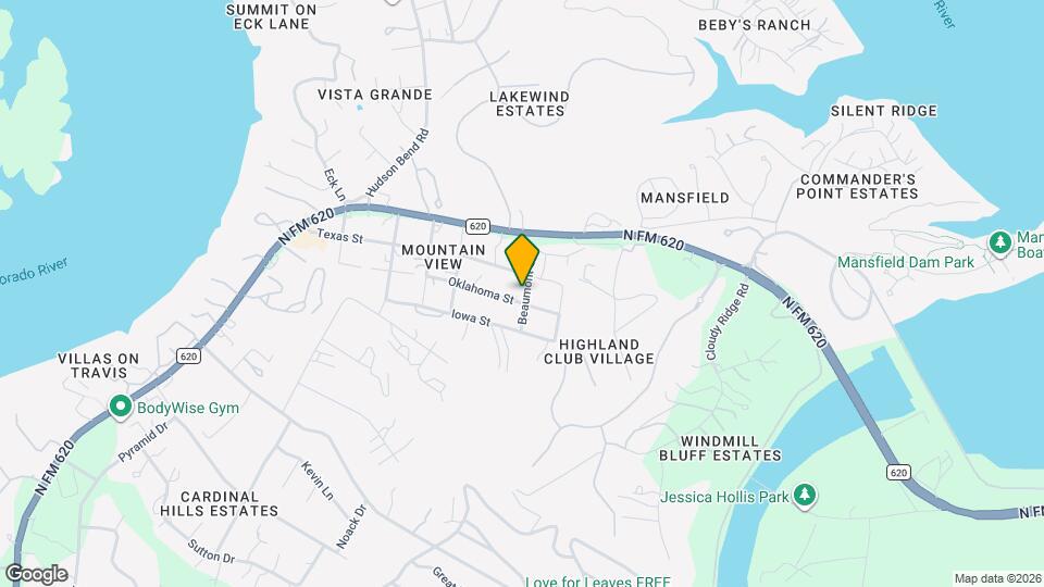 14908 Oklahoma St Map and Location Details