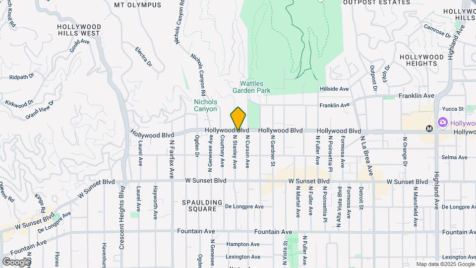 1654 N Stanley Ave Mapa y Detalles de la Ubicación